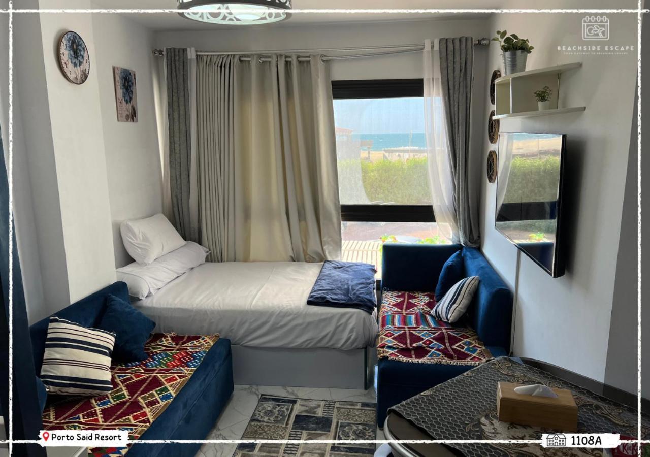 Porto Said Resort - Luxury Studio Seaview 43 M2 شالية إستوديو فندقي فاخر فيو البحر 'Ezbet Shalabi el-Rudi Exterior foto